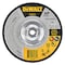 Dewalt Depressed Center Grinding Wheel, Type 27, 7 in Dia, 0.25 in Thick, 5/8"-11 Arbor Hole Size, Ceramic DWA8927FH - alternate 1