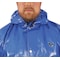 Tingley Rain Hood, Nylon, 10 mil Thickness, Blue, L H22141 - alternate 1