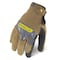 Ironclad Performance Wear Command(TM) Mechanics Touchscreen Gloves, Nylon Palm, Polyester Back, S, Brown IEX-PPG-02-S - alternate 1
