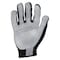 Ironclad Performance Wear Command(TM) Mechanics Touchscreen Gloves, Goatskin Leather Palm, Polyester Back, XL, Black/White IEX-MPLW-05-XL - alternate 2