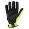 Ironclad Performance Wear Command(TM) Hi-Vis Mechanics Touchscreen Gloves, Nylon Palm, Polyester Back, L, Yellow IEX-HSY-04-L - alternate 2