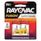 Rayovac Fusion Alkaline Battery, 9V 9V DC 2 PK A16042TFUS - alternate 1