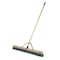 Rubbermaid Commercial 36 in Sweep Face Push Broom, Stiff, Synthetic, Gray 2040044 - alternate 1