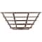 Safety Technology International Smoke Detector Guard, Stainless Steel, Flush Mount, 7 in W x 7 in H x 3 1/4 in D, Silver STI-9604-SS - alternate 3
