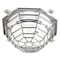 Safety Technology International Smoke Detector Guard, Stainless Steel, Flush Mount, 7 in W x 7 in H x 3 1/4 in D, Silver STI-9604-SS - alternate 1
