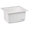 Mustee Utility Sink, 13-3/4 in H, 25 in W, 22 in L, Drop-In, SMC Fiberglass, White 10 - alternate 2