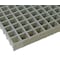 Fibergrate Fiberglass Molded Grating, 96 in Span, Grit-Top Surface, Light Gray 268455 - alternate 1