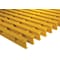 Fibergrate Fiberglass Pultruded Grating, 72 in Span, Grit-Top Surface, ISOFR Resin, Yellow 351493.02 - alternate 1