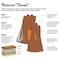 Steiner Natural Thumb Welding Gloves, Gauntlet Cuff, Natural Thumb, Premium Cowhide, L, 1 PR 021NT-L - alternate 2