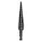 Irwin Step Drill Bit, 13 Hole Sizes, 1/8 in to 1/2 in, 1/32 in Step Increments, Black Oxide Finish UNIBIT 1 - alternate 1