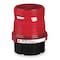 Federal Signal Warning Light, Red, Strobe Tube, 120V AC, 80 FPM, 4 3/32 in Dia., (F) 1/2 in NPT or Surface FB2PST-120R - alternate 1