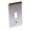 Raco Box Cover, Switch Box Type, 1 Gang, Galvanized Zinc, Toggle Switch Cover Type 865 - alternate 1