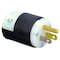Hubbell Wiring Device-Kellems Straight Blade Plug, 5-15P, 15 A, 125V AC, 2 Pole, Screw Terminals, Grounded HBL5266C - alternate 1