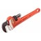 Ridgid 14" Heavy-Duty Straight Pipe Wrench, 2" Pipe Capacity, Red 31020 - alternate 3