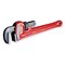 Ridgid 10 in L 1 1/2 in Cap. Cast Iron Straight Pipe Wrench 10