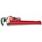 Ridgid 24" Heavy-Duty Straight Pipe Wrench, 3" Pipe Capacity, Red 31030 - alternate 7