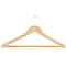 Honey-Can-Do Wood Suit Hanger, Maple, PK24 HNG-01334 - alternate 1