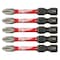 Milwaukee Tool SHOCKWAVE 2 in Phillips No. 2 Impact Duty Power Bit, 5 PK 48-32-4602 - alternate 1