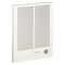 Broan-Nutone Recessed Electric Wall-Mount Heater, Recessed or Surface, 750/1500, 1000/2000 W, 208/240V AC, White 192 - alternate 1