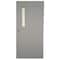 Ceco Narrow Light Steel Door with Glass, 80 in H, 30 in W, 1 3/4 in Thick, 18-gauge, Type: 1 CHMD X NL26 68 X CYL-CE-18ga-WG - alternate 1