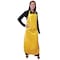 Ansell Bib Apron, Enduro 2000 Polyurethane, Yellow, 50 in, Universal 56-801 - alternate 2