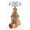 Milwaukee Valve Gate Valve, 2 In., Solder, Bronze UP115 2 - alternate 2