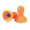 Howard Leight Quiet(R) Reusable Vinyl Ear Plugs, Bell Shape, 26 dB, Orange, 100 PK QD1 - alternate 1