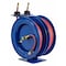 Coxreels Dual Reel Spring Return Hose Reel, 3/8 in Hose Diameter, 25 ft Length, 300 psi Max. Pressure, Brass C-LP-325-325 - alternate 4