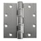 Best Door and Butt Hinge, Stainless Steel, Full Mortise Mounting, 1 3/4 in Leaf W x 4 in Leaf H, Satin FBB199 4 5X4  DOOR HINGE  32D  STS - alternate 1