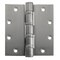 Best Door and Butt Hinge, Stainless Steel, Full Mortise Mounting, 2 in Leaf W x 4 1/2 in Leaf H, Satin FBB199 5X4 5 HW DOOR HINGE 32D  STS - alternate 1