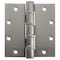 Best Door and Butt Hinge, Steel, Full Mortise Mounting, 1 3/4 in Leaf W x 4 in Leaf H, Satin Chrome FBB168NRP 4 5X4 DOOR HINGE 26D  STL - alternate 1