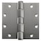 Best Door and Butt Hinge, Stainless Steel, Full Mortise Mounting, 1 3/4 in Leaf W x 4 in Leaf H, Satin CB191 4X4 FM STDWT DOOR HINGE32D STS - alternate 1
