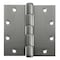 Best Door and Butt Hinge, Stainless Steel, Full Mortise Mounting, 1 3/4 in Leaf W x 4 in Leaf H, Satin CB191 4X4 FM STDWT DOOR HINGE32D STS - alternate 3