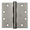Best Door and Butt Hinge, Steel, Full Mortise Mounting, 1 3/4 in Leaf W x 4 in Leaf H, Satin Chrome CB179 4 5X4 FM STDWT DOOR HINGE 26D  STL - alternate 1