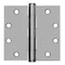 Best Door and Butt Hinge, Steel, Full Mortise Mounting, 1 3/4 in Leaf W x 4 in Leaf H, Satin Chrome CB179NRP 4 5X4 FM SW DOOR HINGE  26D STL - alternate 1