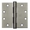 Best Door and Butt Hinge, Steel, Full Mortise Mounting, 1 3/4 in Leaf W x 4 in Leaf H, Satin Chrome CB179NRP 4 5X4 FM SW DOOR HINGE  26D STL - alternate 3