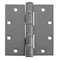 Best Door and Butt Hinge, Steel, Full Mortise Mounting, 2 in Leaf W x 4 1/2 in Leaf H, Prime Coat FBB179NRP 4 5X4 5 DOOR HINGE  P  STL - alternate 2