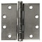 Best Door and Butt Hinge, Steel, Full Mortise Mounting, 1 3/4 in Leaf W x 4 in Leaf H, Satin Chrome FBB179NRP 4X4 DOOR HINGE 26D  STL - alternate 2