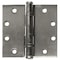 Best Door and Butt Hinge, Steel, Full Mortise Mounting, 2 in Leaf W x 4 1/2 in Leaf H, Prime Coat FBB179NRP 4 5X4 5 DOOR HINGE  P  STL - alternate 1