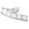 Velcro Brand Reclosable Fastener, Disc, Acrylic Adhesive, 1/2 in, White, 1440 PK 192245 - alternate 1