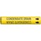 Brady Pipe Mrkr, Condensate Drain, 1-1/2 to2-3/8, 4036-B 4036-B - alternate 1