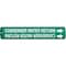 Brady Pipe Marker, Condenser Water Return, Green, 4040-A 4040-A - alternate 1