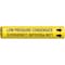 Brady Pipe Marker, Low Pressure Condensate, Yel, 4091-B 4091-B - alternate 1