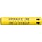 Brady Pipe Marker, Hydraulic Line, 3/4to1-3/8 In 4083-A - alternate 1