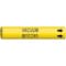 Brady Pipe Marker, Vacuum, Yel, 1-1/2 to 2-3/8 In 4146-B - alternate 1