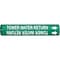 Brady Pipe Mkr, Tower Water Return, 1-1/2to2-3/8 4143-B - alternate 1