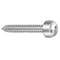 Tamper-Pruf Screws Tamper Resistant Screw, 2 in, Plain Finish, 18-8 Stainless Steel, Pan Head Spanner Drive, 25 PK 121680 - alternate 1