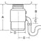 In-Sink-Erator Garbage Disposal, Badger 1, 1/3 HP BADGER 1 - alternate 2