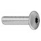 Tamper-Pruf Screws #8-32 x 2 in Torx Button Machine Screw, Zinc Plated Steel, 50 PK 400180 - alternate 1