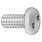 Tamper-Pruf Screws #6-32 x 3/4 in Spanner Pan Tamper Resistant Screw, Plain Finish, 18-8 Stainless Steel, 50 PK 121040 - alternate 1